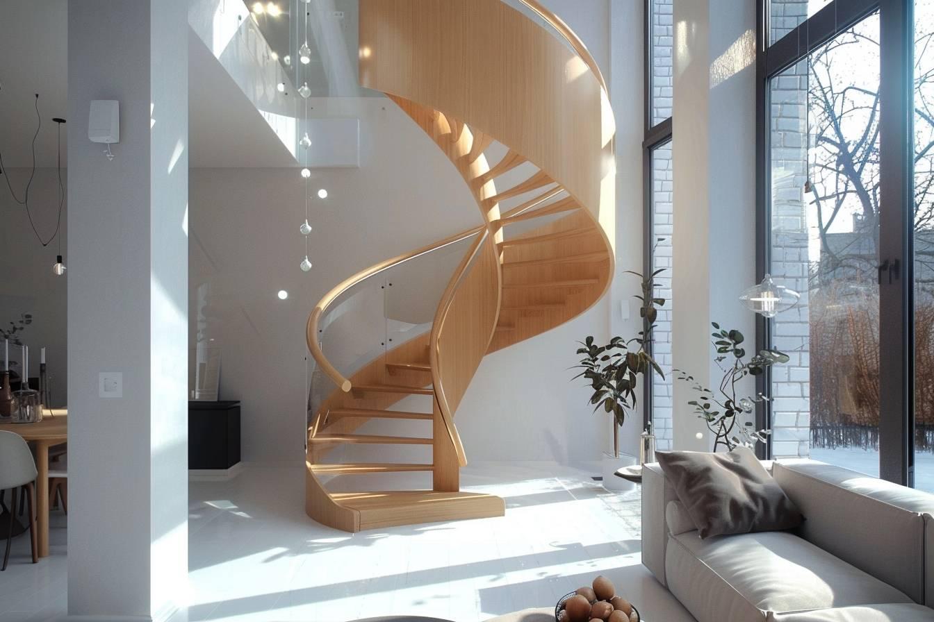 Escalier gain de place : optimiser votre intérieur