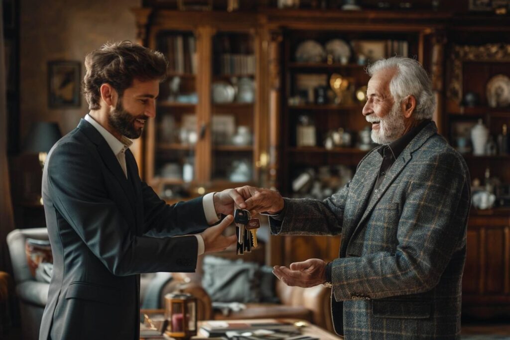 achat en démembrement avec descendant